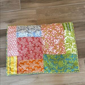 Garnet Hill mixed print hobo pillow sham